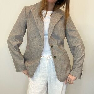 Banana Republic Gray Blazer